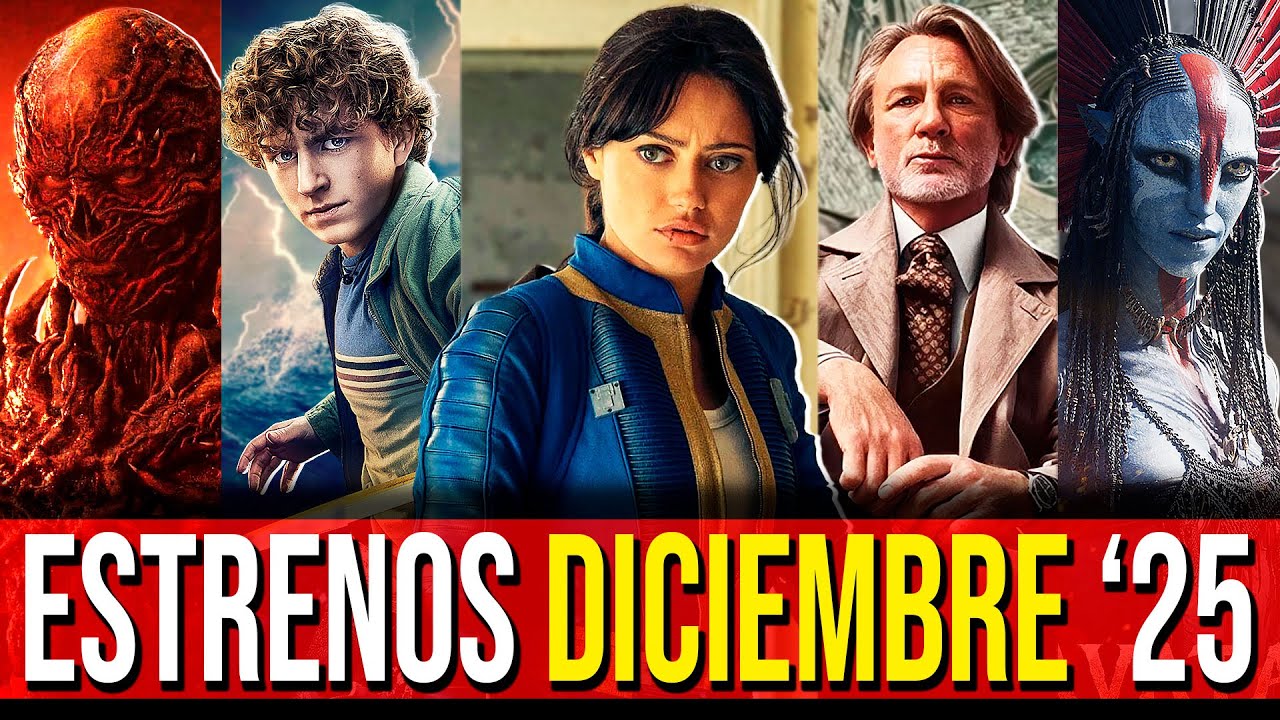 YouTube post by @MaestroCiego for Pampling. Caption reads: 🌏Best New Releases of December 2025 on Netflix,....