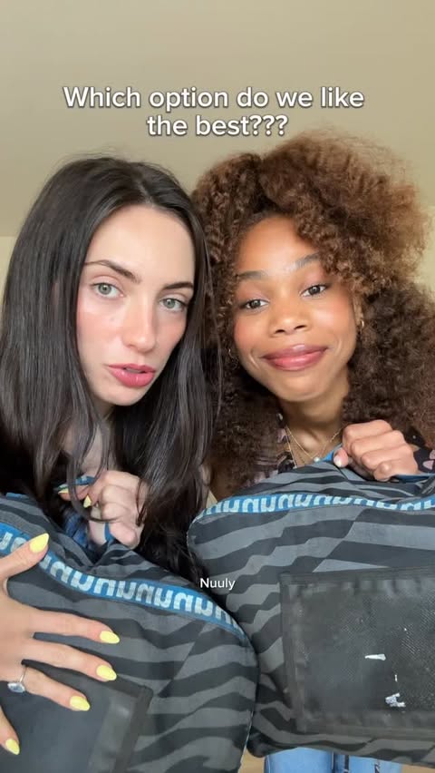 Instagram post by @soellegirls for Nuuly. Caption reads: [...] are great but OPTION 3?!? 🤩😍 @nuuly #ad....