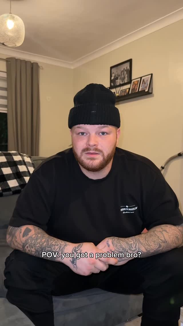 Instagram post by @thecharlessy for air up. Caption reads: YOU GOT A PROBLEM BRO? AD @airup #airup #reels.