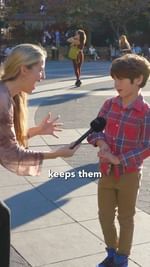 Instagram post by @itsjamiescorner for Save The Duck. Caption reads: 🌍✨ What does RESPECT_ mean to you? ✨🌱

For Save....