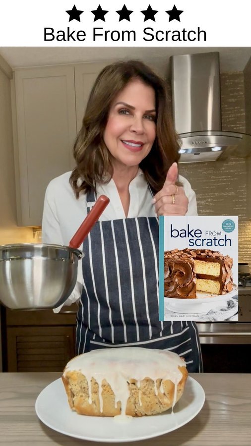 Instagram post by @gwenliveswell for Bake from Scratch. Caption reads: Baking from scratch is my passion! 🥰✨ There’s....