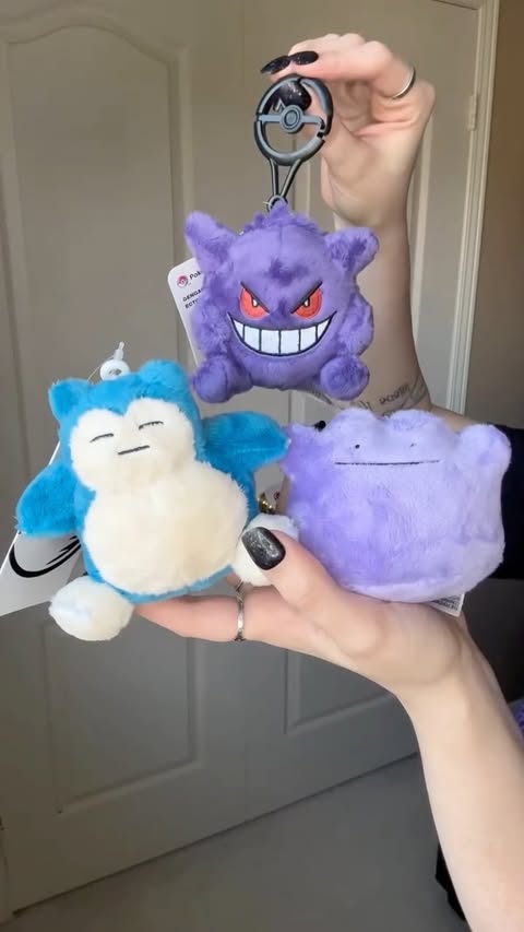 Instagram post by @allycatastrophe for Pokémon. Caption reads: ✨One of the cutest collections from the Pokémon....