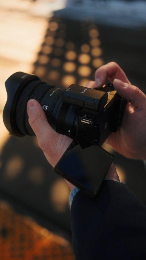 Instagram post by @calin.charles for The Camera Store. Caption reads: How do you stand out in the sea of amazing....