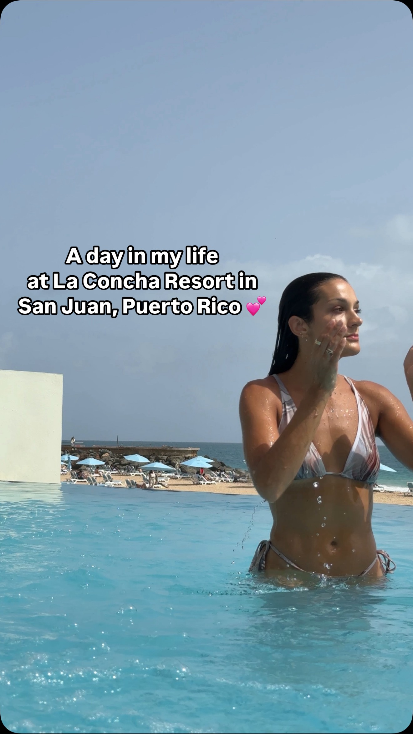 Instagram post by @thedailyvictorian for Discover Puerto Rico. Caption reads: @discoverpuertorico what a dream of a trip....