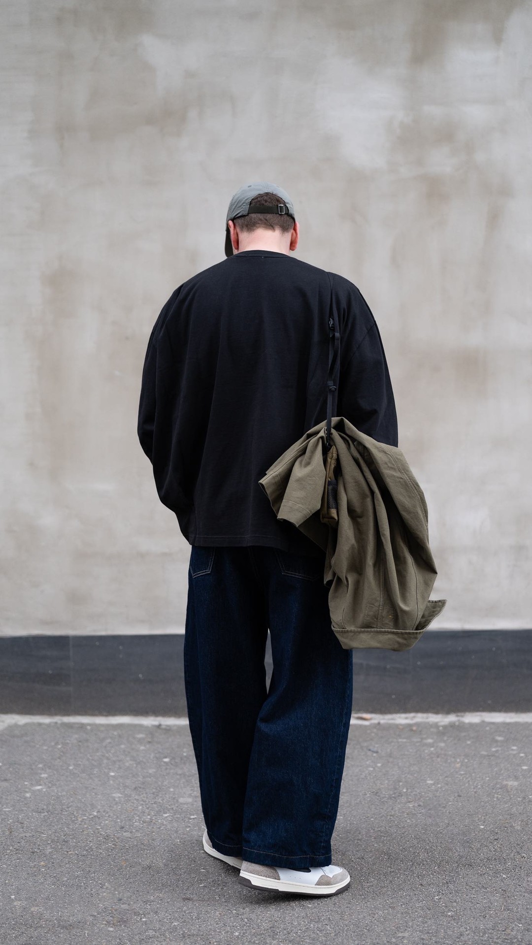 Instagram post by @raffaelpayr for Snow Peak. Caption reads: Jacket: @margarethowellltd 
Longsleeve:....