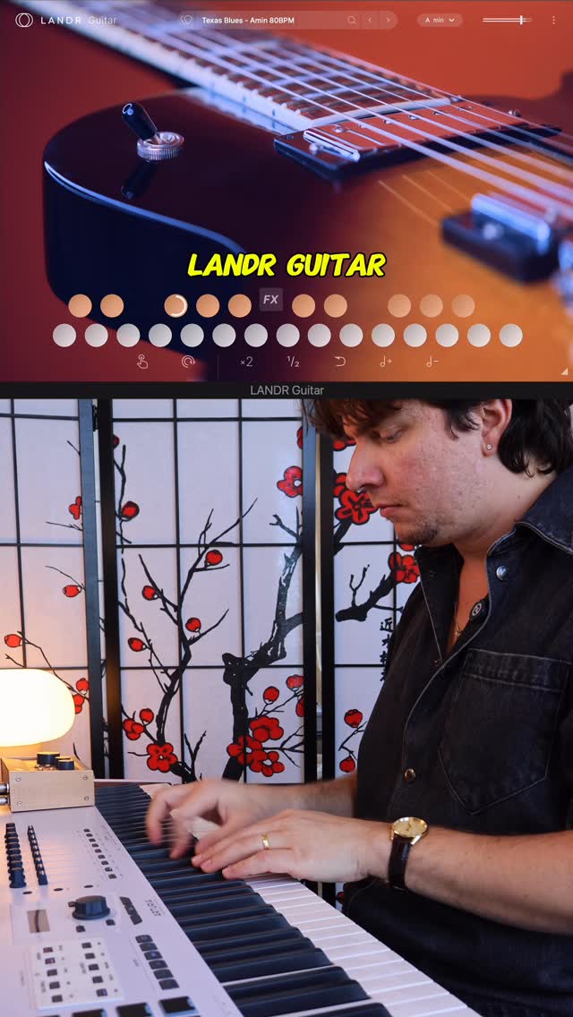 Instagram post by @chillseshmusic for LANDR. Caption reads: BigXthaPlug Type Beats on lock down ✅....