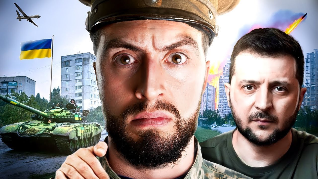 YouTube post by @JimmyTheGiant for Squarespace. Caption reads: How Ukraine Changed my Life.