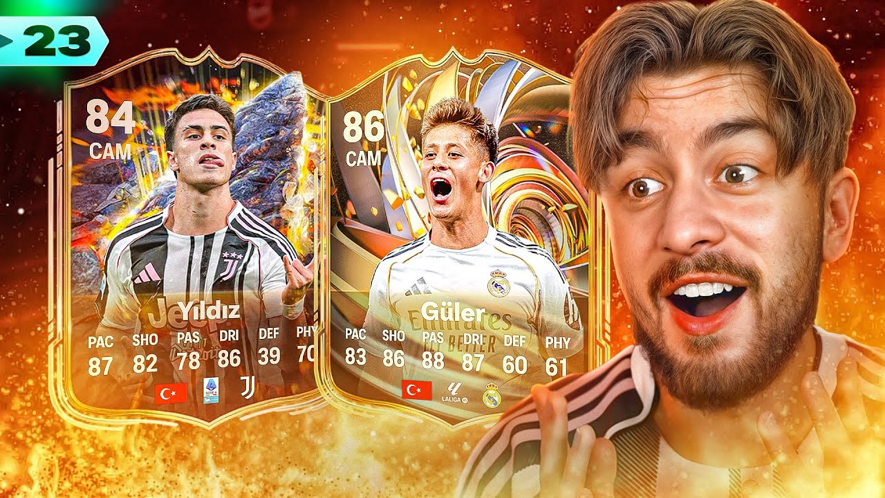 YouTube post by @Alviniasty for Media Expert. Caption reads: MUSIAŁEM TO ZROBIĆ… DUET MARZEŃ!!! FC26: ULTIMATE....