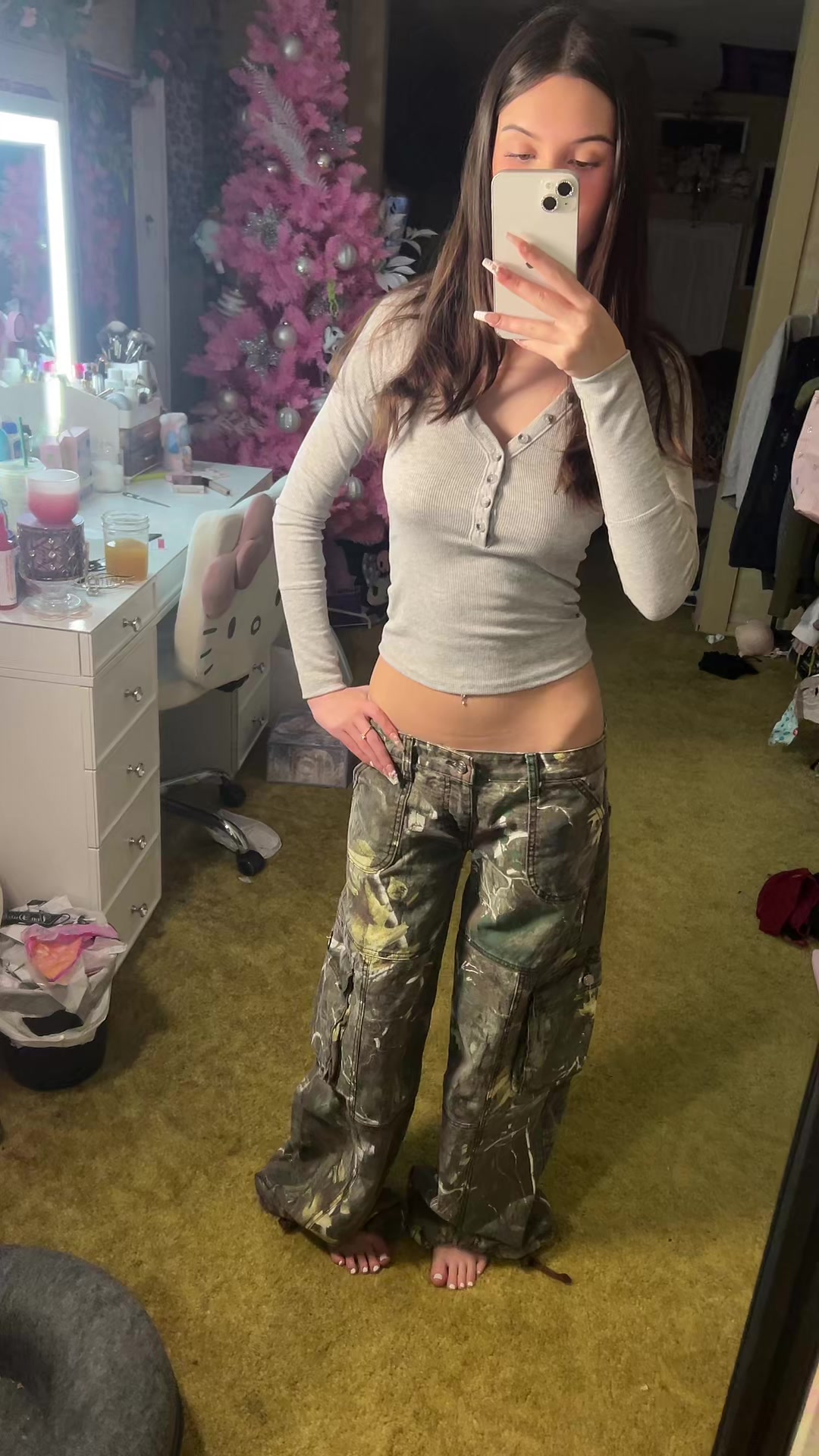 TikTok post by @izzysatsuki for Revice Denim. Caption reads: [...] trust me. @Revice #revice #revicedenim....