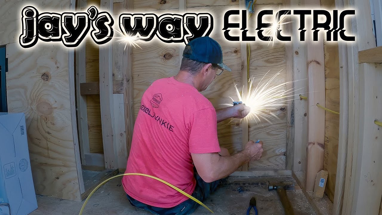 YouTube post by @Building_Jays_Way for Hyperlite. Caption reads: Jay’s BIGGEST Project EVER—Episode 16–JAY Runs His....