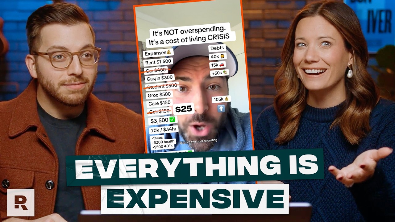YouTube post by @GeorgeKamel for Boost Mobile. Caption reads: Money Experts React to the "New Economy" (feat.....