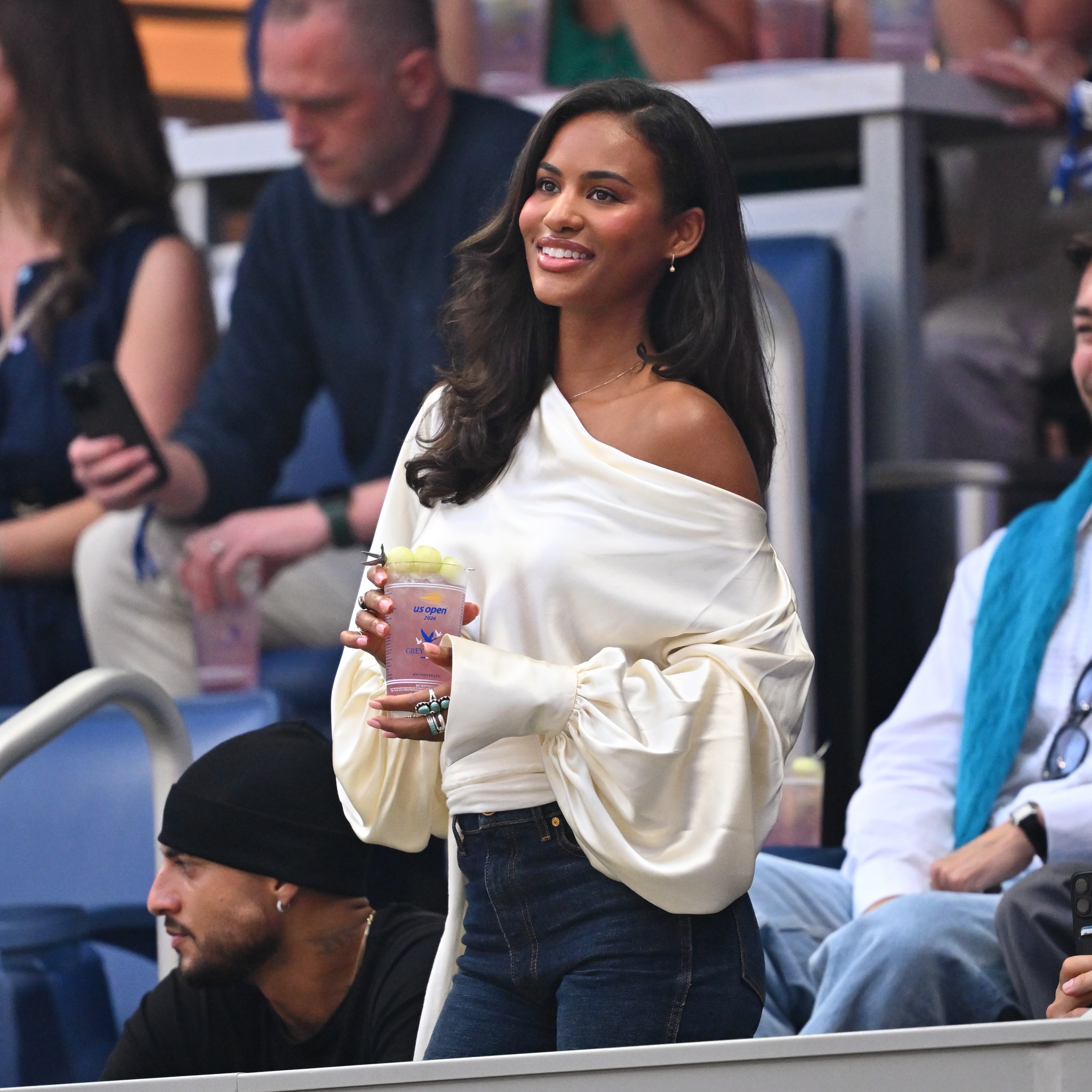 Instagram post by @_kendrabailey for GREY GOOSE Vodka. Caption reads: Another beautiful year at the US Open with a Honey....