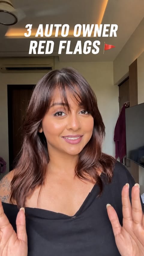Instagram post by @fi.tanisshaa for Flipkart Lifestyle. Caption reads: Car & bike owners, how many red flags are you....