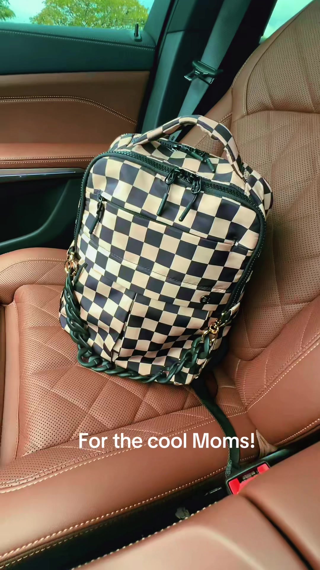 TikTok post by @jadebennettlifestyle for Iris And Rainbow. Caption reads: Don’t miss the restock on the coolest Mom bag!!....