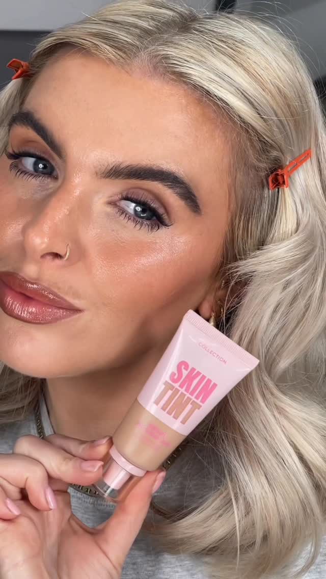 Instagram post by @hartyyy for Collection Cosmetics. Caption reads: Sensational skin tint 👏🏼 @collectioncosmetics_uk....