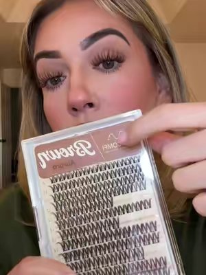 TikTok post by @roswellalien for MaxComfi Lashes. Caption reads: Can never go wrong with @MaxComfi Lashes! Look....