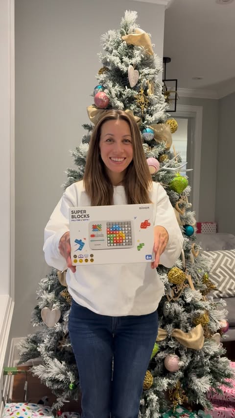 Instagram post by @learninginkindergarten for GiiKER. Caption reads: [...] family! 
Check out Super Blocks by....