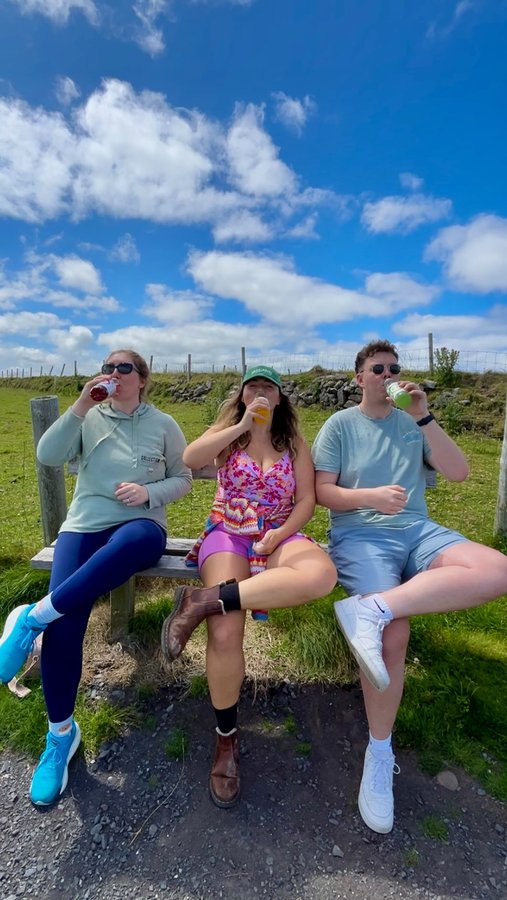 Instagram post by @itsthelifeofrobyn for Vithit. Caption reads: Once a year I drive west to Sligo for a weekend....