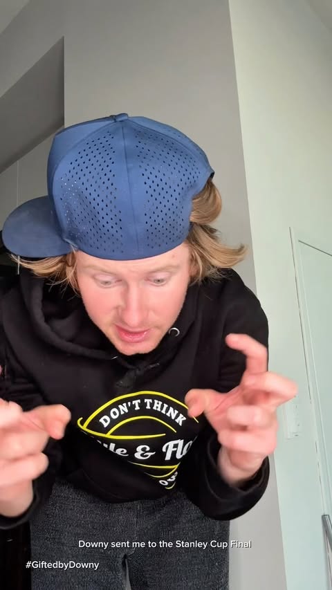 Instagram post by @coach.chippy for Downy. Caption reads: [...] kid’s bag after practice 😅 one rinse of....