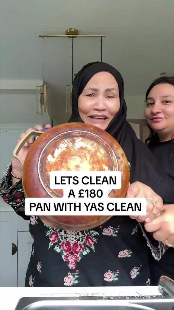TikTok post by @sabihaara for Yass Clean. Caption reads: [...] #CleanTok#fyp #yasclean #cleaning @Yass....