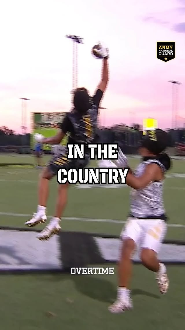 Instagram post by @ot7 for National Guard. Caption reads: [...] EVER ALL-STAR GAME WAS A MOVIE 💫....