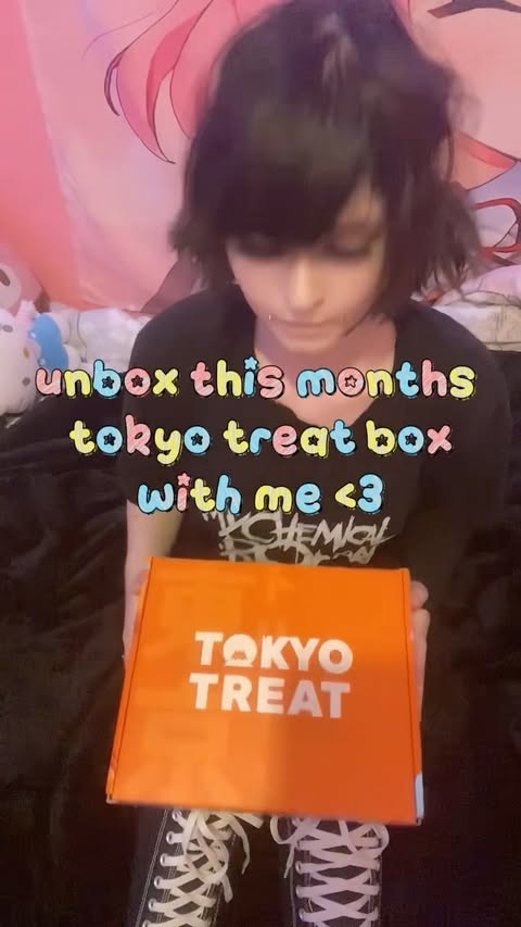 Instagram post by @angelhvrts for TokyoTreat. Caption reads: thank you so much @tokyotreat - code angelhvrts....
