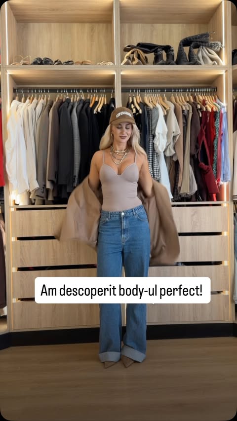Instagram post by @iuliaandrei for Pepco. Caption reads: [...] body-ul perfect in noua colectie de la....