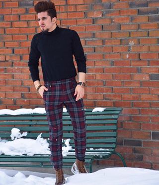 Instagram post by @kazzaz_ for Men’s Fashion. Caption reads: [...] @menswithswag @menwithstreetstyle....