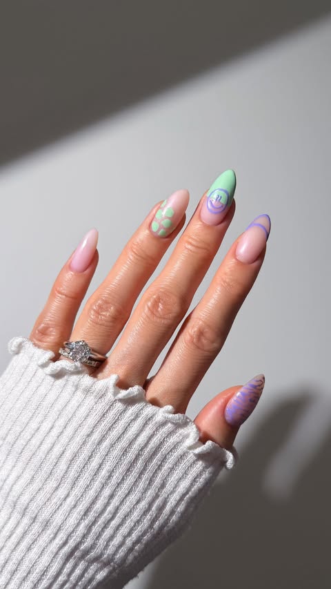 Instagram post by @topcoattess for Madam Glam. Caption reads: sprinkling a lil nail magic everywhere 🪄 ✨....