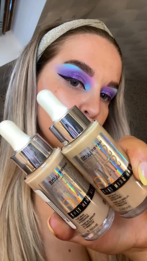 Instagram post by @lucybairdmakeup for HNB Cosmetics. Caption reads: 🪁💕

@makeupbylarablack recreation🥰

PRODUCTS
(*....