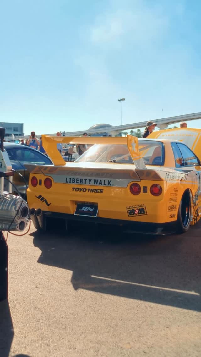 Instagram post by @chrysgaines for Nissan USA. Caption reads: We hit the SEMA Show floor in search of the most....