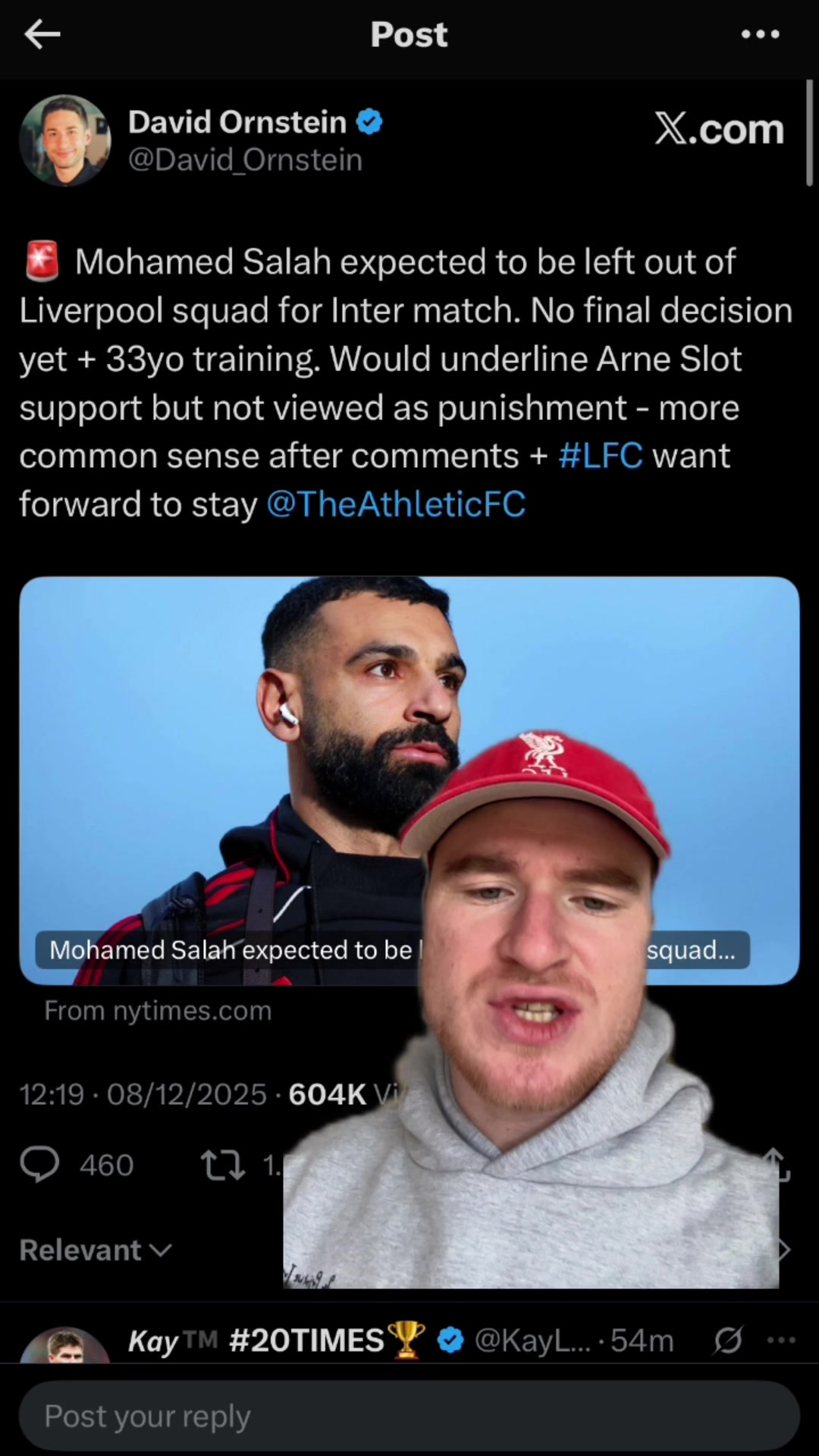 TikTok post by @jonathanmorleylfc for In Print We Trust. Caption reads: It’s literally just going from bad to WORSE!....