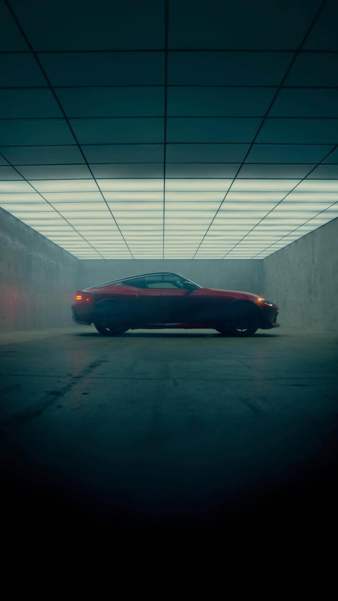 Instagram post by @kylenutt for Nissan USA. Caption reads: I filmed my first sports car commercial.......