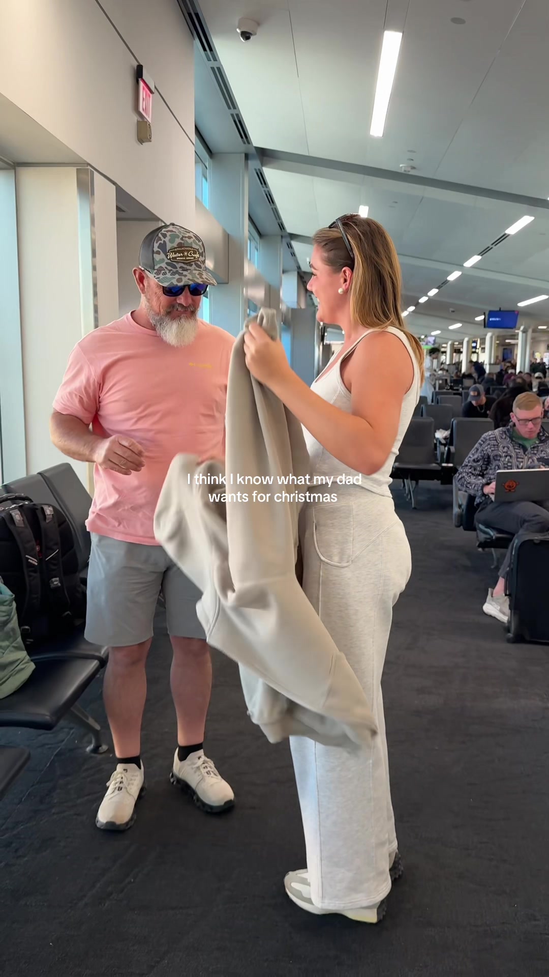 TikTok post by @marthaisley.ugc for Comfrt. Caption reads: someone was jealous of my hoodie @Comfrt....