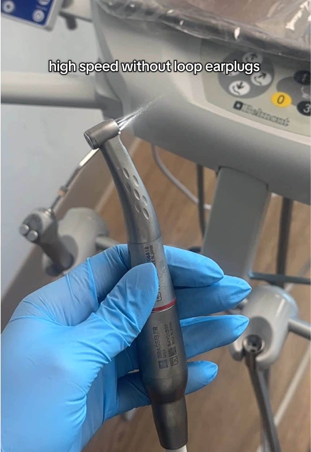 TikTok post by @zestywestie for Loop Earplugs. Caption reads: the loop experience earplugs dull the noise of....