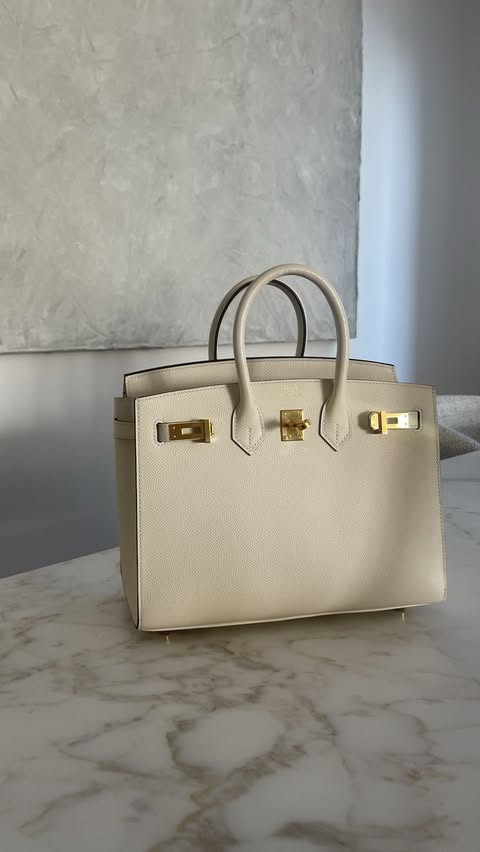 Instagram post by @tamara for Hermès. Caption reads: ad Prepping for my mountain getaway 💌

Knit and....