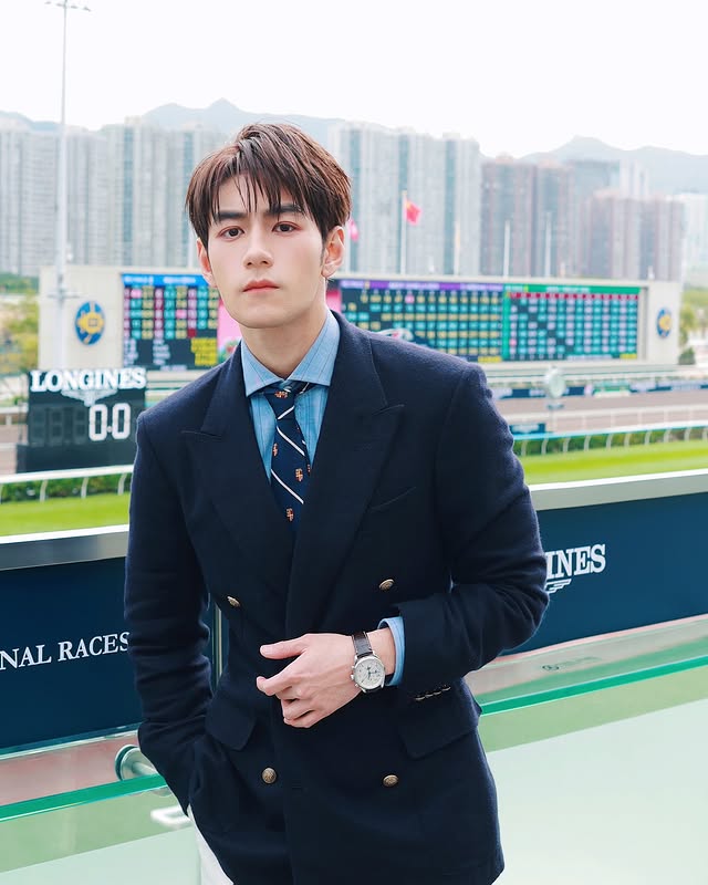 Instagram post by @jeffreyngai for Longines. Caption reads: Elegance is an attitude 
馬到功成 一馬當先🐴

#LonginesHK....