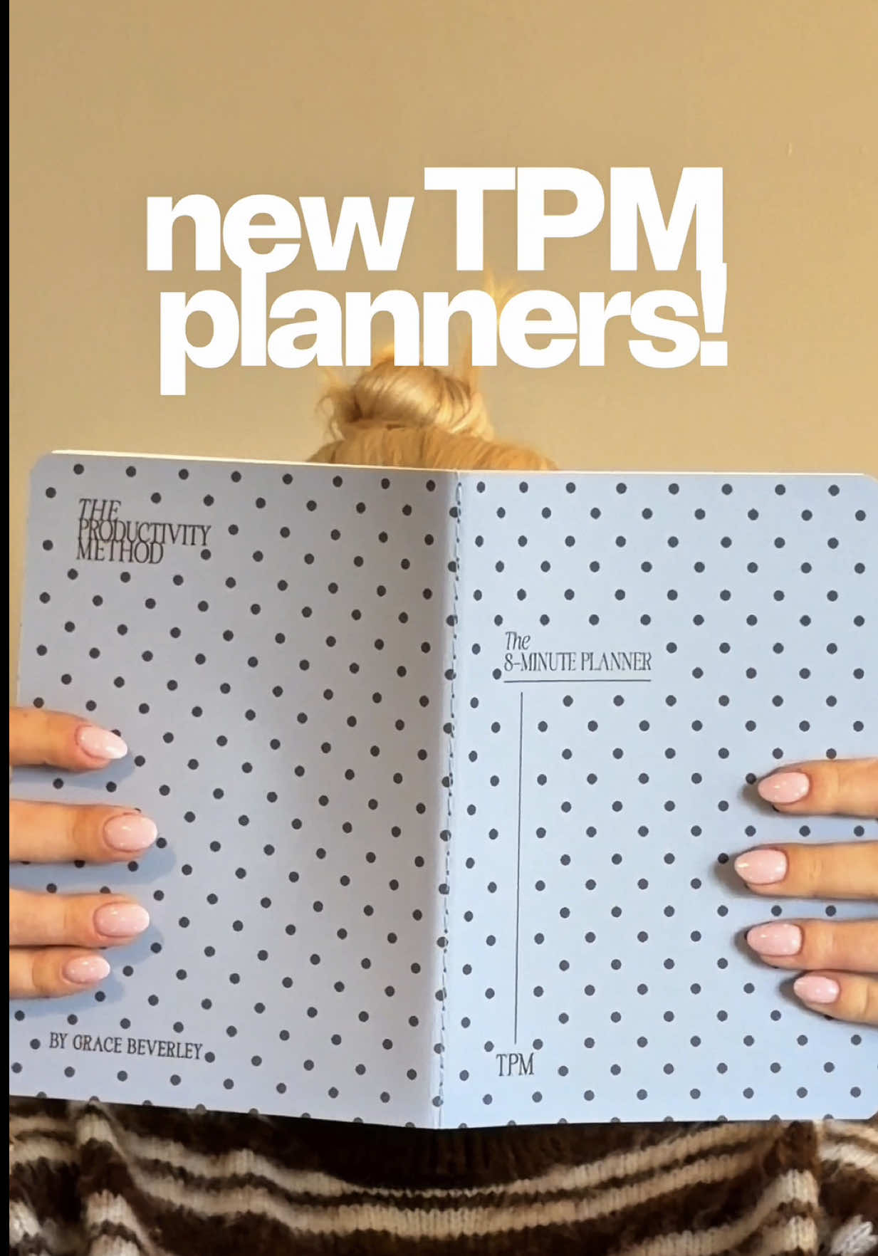 TikTok post by @_rosiellis for The Productivity Method. Caption reads: New @theproductivitymethod planners alert! [...].