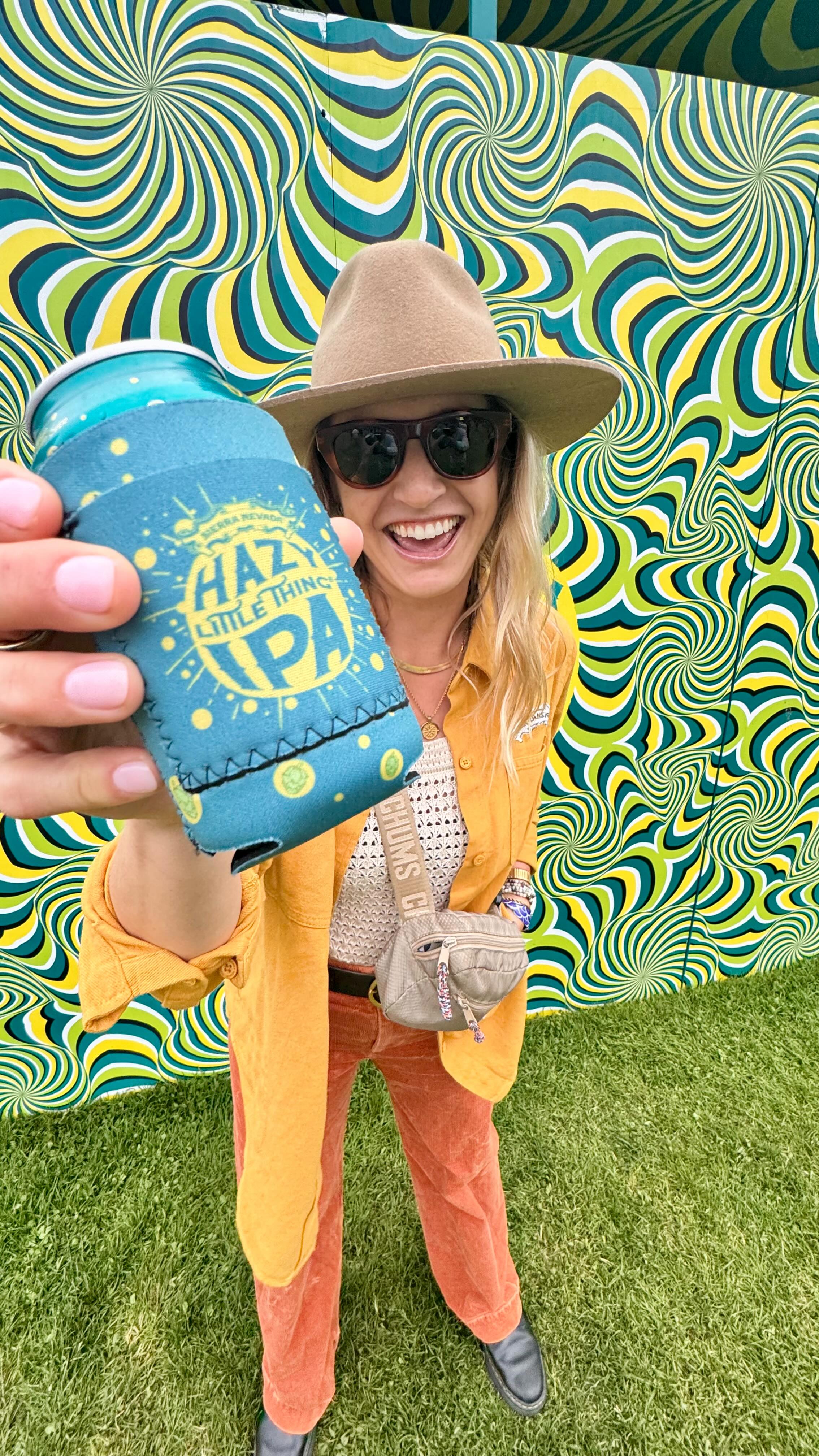 Instagram post by @amieski for Sierra Nevada Brewing Co.. Caption reads: The @sierranevada #HazyLittleHideaway was THE....