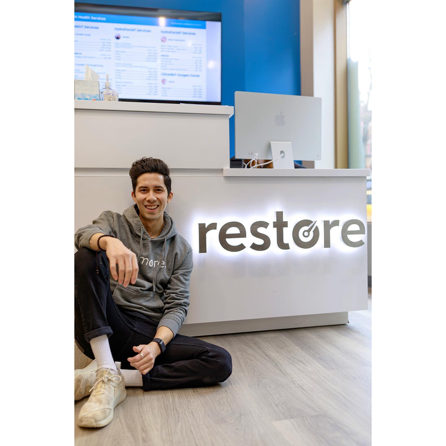 Instagram post by @themattcardenas for Circadia. Caption reads: UPPER WEST UPPER BEST ✊🏽 • • Restore Hyper....