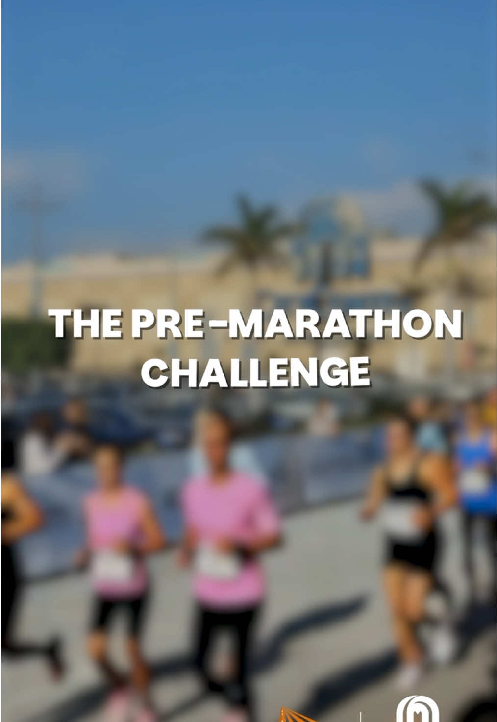 TikTok post by @citycentreegypt for Majid Al Futtaim. Caption reads: Get your running shoes ready! 🏃‍♂️ Join us for....