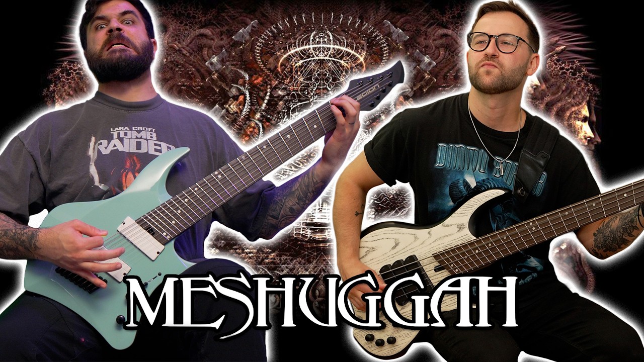 YouTube post by @BaenaCarcosa for Sweetwater Integration. Caption reads: MESHUGGAH - KOLOSS (Heaviest Riffs).