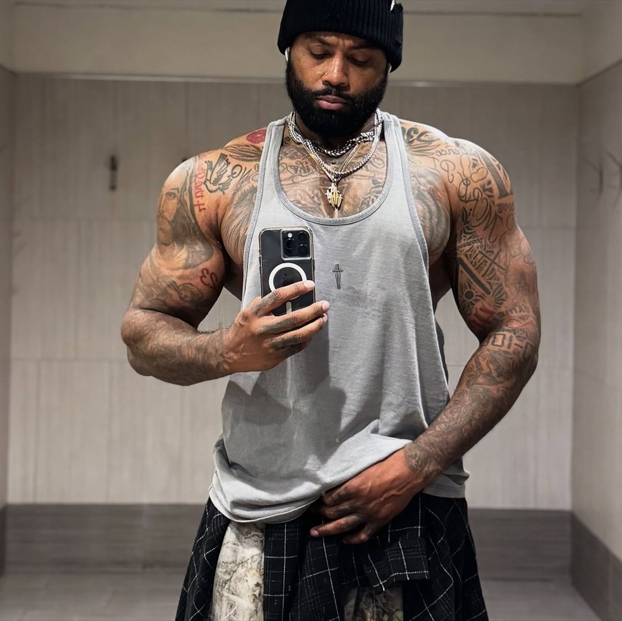 Instagram post by @chef_boyard_j for Rule One Proteins. Caption reads: Being back in Virginia is what I needed. Family....