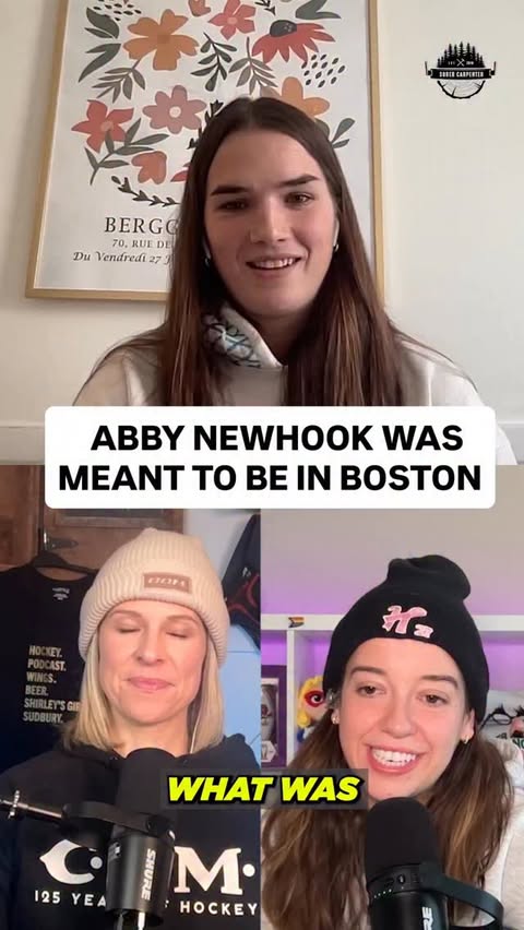 Instagram post by @jocksinjills for Sober Carpenter. Caption reads: The @pwhl_fleet and @abbynewhook is a match made....