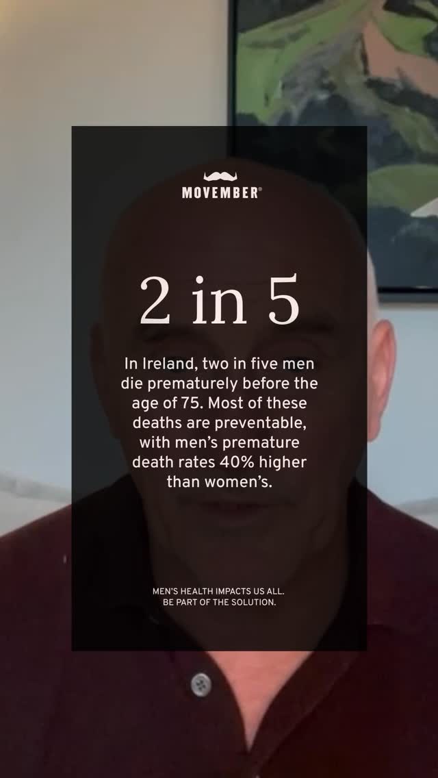 Instagram post by @barrymcguigan_official for Movember. Caption reads: I’m proud to support the launch of Movember’s Real....