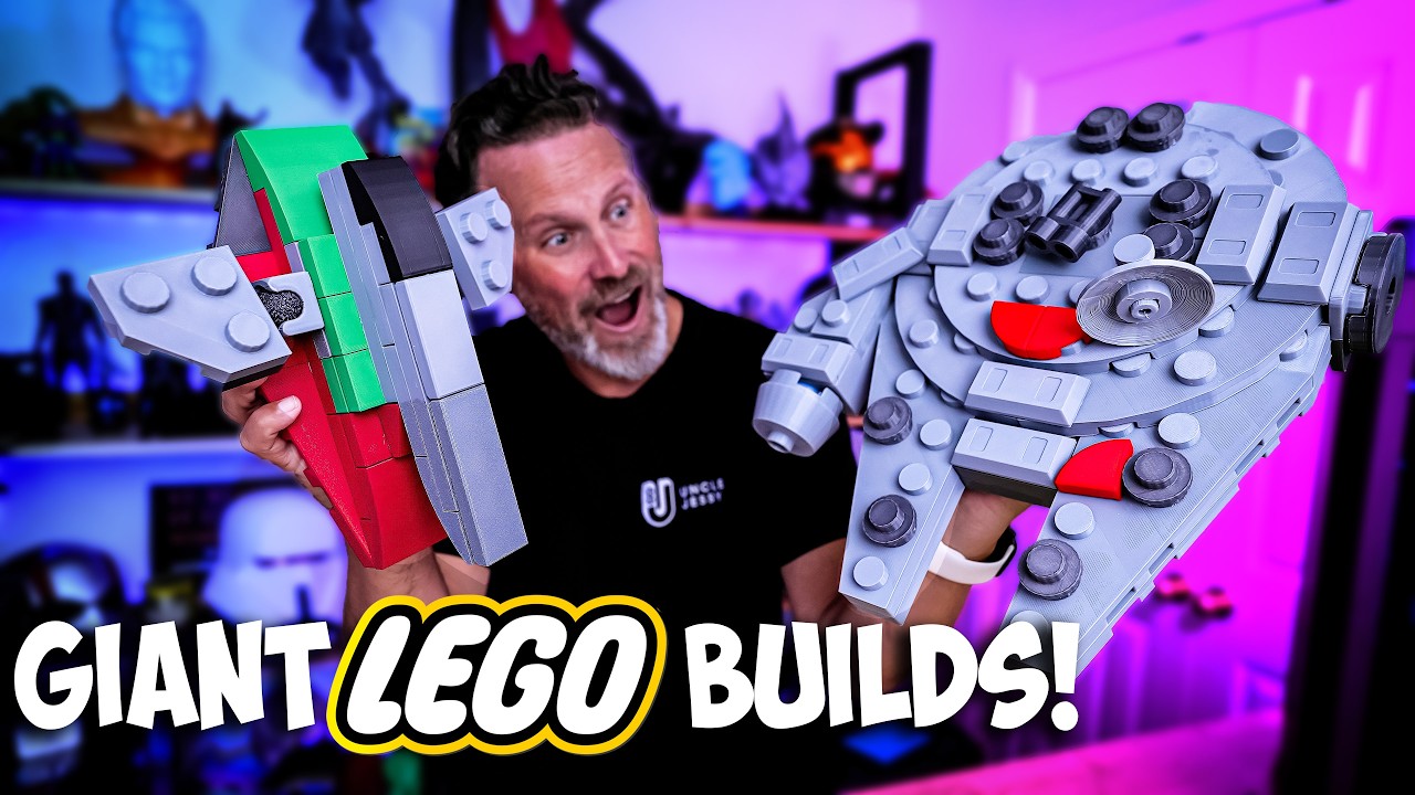 YouTube post by @UncleJessy for ELEGOO. Caption reads: [...] the original size! Thanks to @ElegooOfficial....