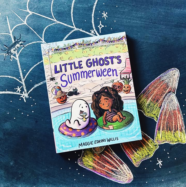 Instagram post by @theliteraryllama for Simon Kids. Caption reads: 👻 Kid Lit 👻 • Stahp it! Thank you @simonkids for....