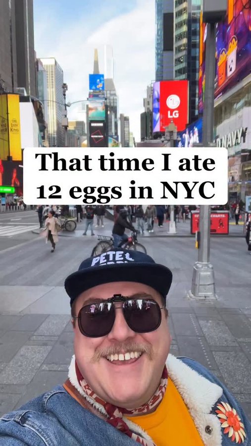 Instagram post by @marcosfunhouse for Pete & Gerry's. Caption reads: Thank you @peteandgerrys for a fabulous brunch. An....