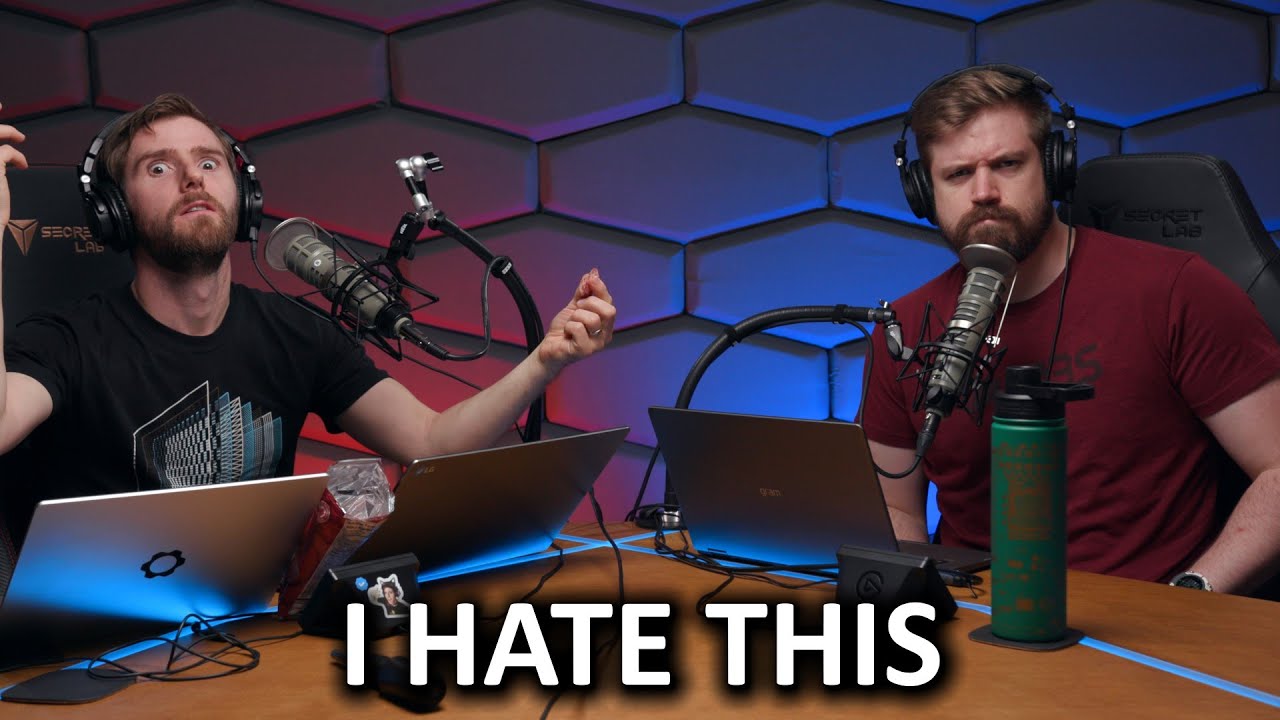 YouTube post by @LinusTechTips for Ridge Wallet. Caption reads: [...] with no purchase necessary with the Ridge....