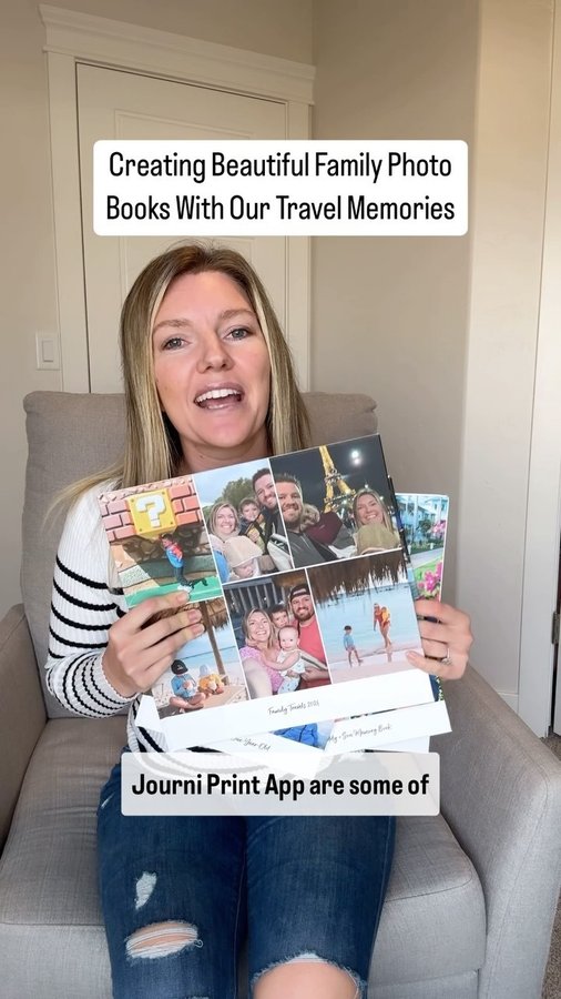 Instagram post by @whereisbriggs for Journi. Caption reads: #ad 2024 is over so it’s the perfect time to....